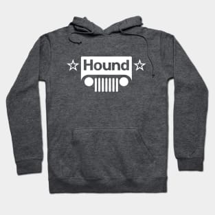 Hound (dark background) Hoodie